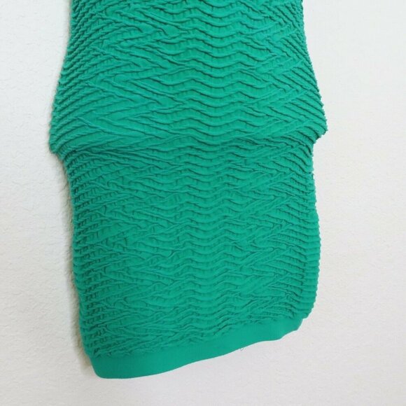 Bebe Womens M/L Medium/Large Green Stretch Bodycon Sleeveless Sexy Club Dress - Picture 3 of 7